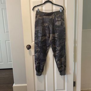 EUC ATM silk joggers Sweatpants Camo size S/P
